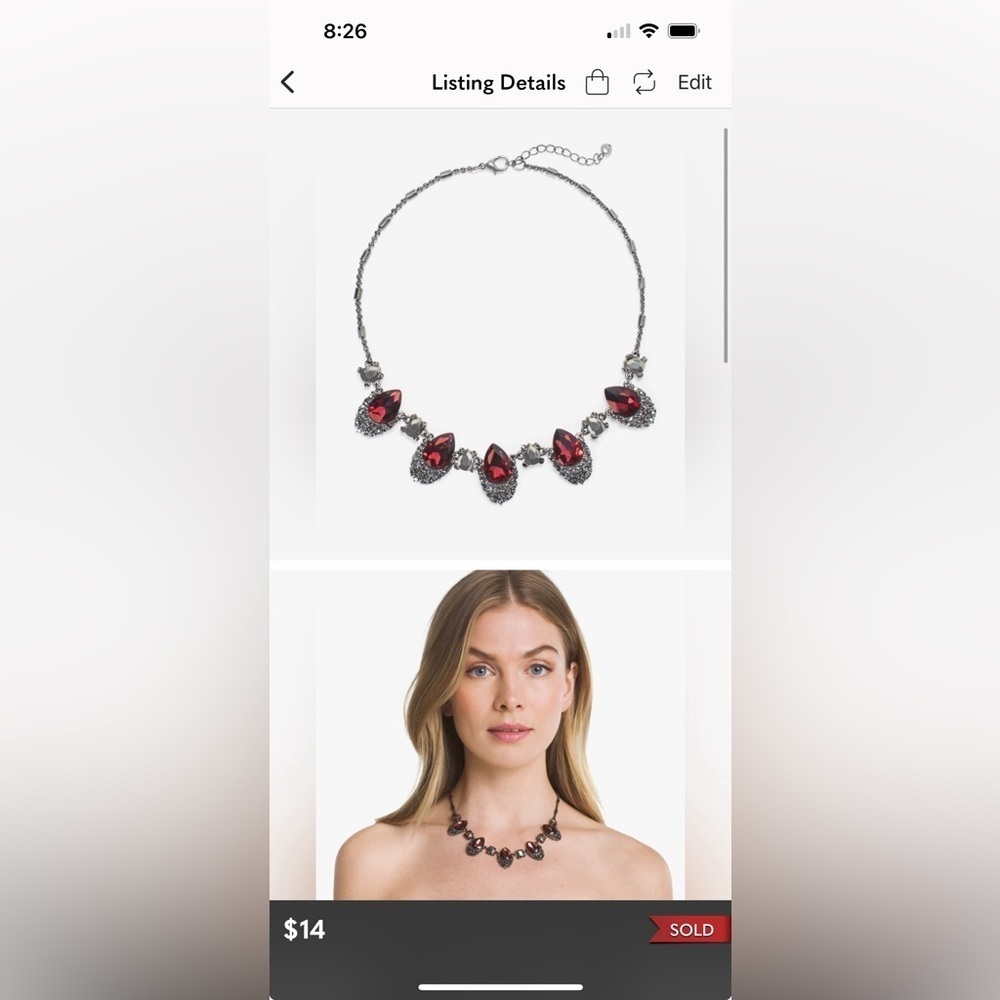 Hematite Stone Necklace